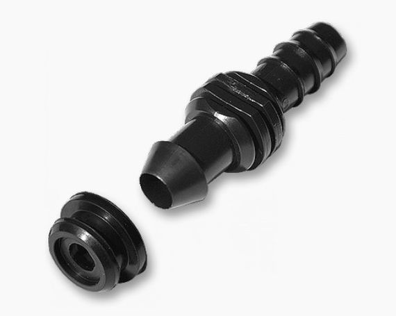 Старт-конектор Bradas для трубки 16 мм з прокладкою 25 шт