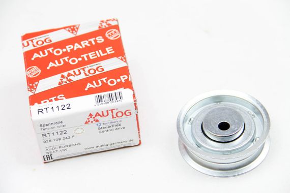 Ролик натяжний ременя ГРМ Golf II/III/IV/Passat B3/B4/Caddy II/T4 1.6-2.0i, AUTLOG (RT1122) | Зображення 1