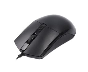 Миша дротова Mc-4B01, оптична, 4 кнопки, 2400 DPI, USB, чорна