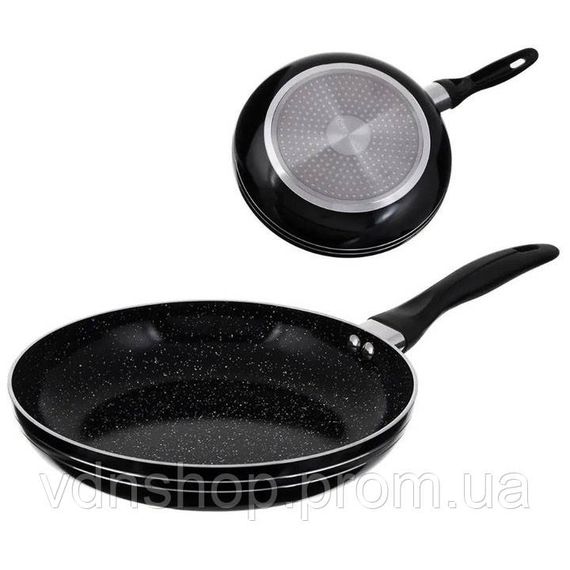 Новая алюминиевая сковорода UNIQUE UN-5153 22 см, Сковорода универсальная для дома ZK-34 | Зображення 2