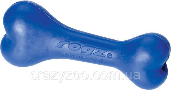 Игрушка для собак Rogz DaBone синяя М 14 см 09433