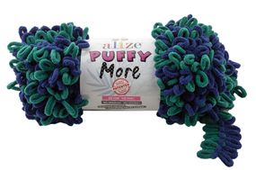 ALIZE PUFFY MORE 6293 алізе пуффі море алізе пуффі мо плюшева пряжа