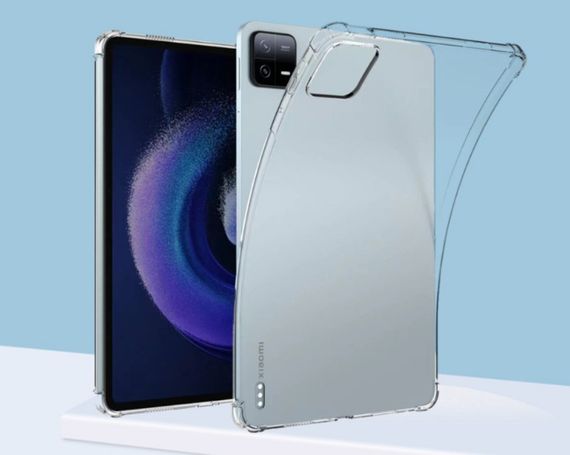 Силіконовий чохол бампер Primolux Silicone для планшета Xiaomi Pad 6 (VHU4372) / Pad 6 Pro 11" - Clear | Зображення 3