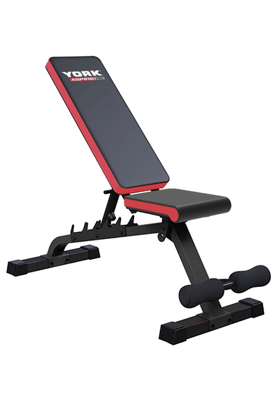 Лавка тренувальна York Fitness ASPIRE 280 FID багатофункціональна для преса і жиму