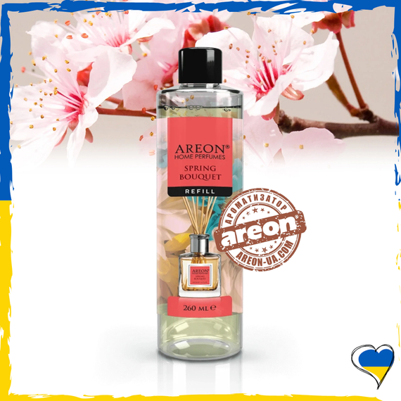 Наполнитель для аромадиффузора Areon Home Perfumes Refill Classic Spring Bouquet 260мл
