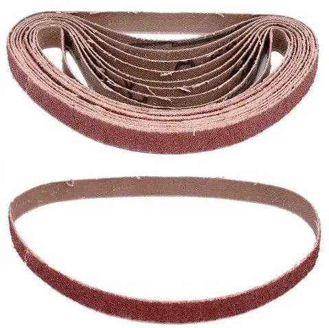 Набір стрічка наждачна нескінченна 10х330 P80 10 штук YATO YT-09744 | Зображення 1