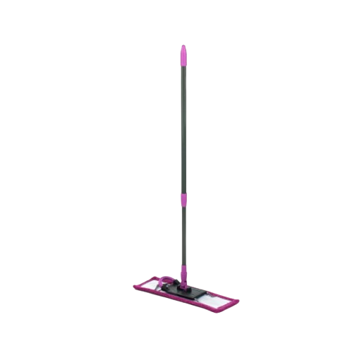 Швабра мікрофібра 40см метал.кий 125см 8105 фіолетовий МАКСУС+