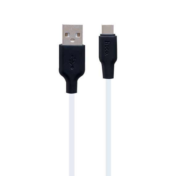 Кабель для зарядки телефона. USB Hoco X21 Plus Silicone Type-C