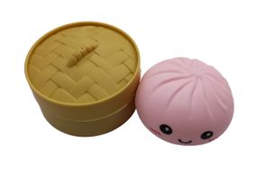 Антистресс (сквиш) "Dumpling. Пельмень" 77910, Цена за 1 штуку, в упаковке Розовый