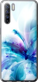 Чехол на Oppo Reno 3 цветок "2265u-1901-17620"