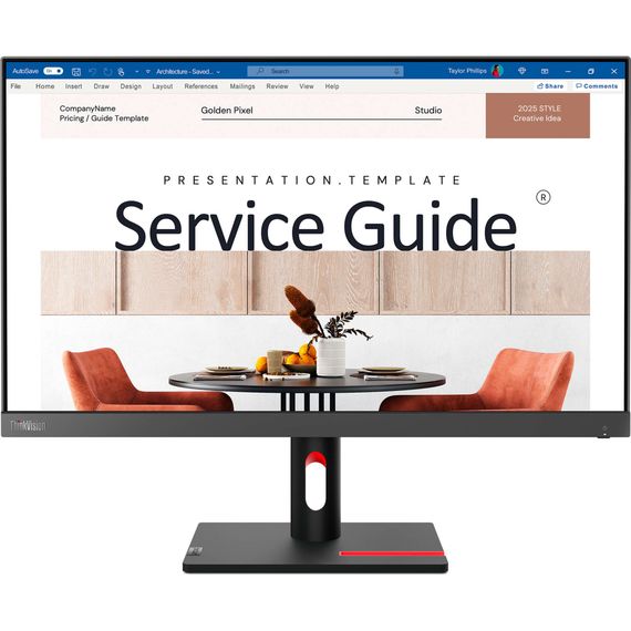 Монитор Lenovo ThinkVision S24i-30 (63DEKAR3EU)