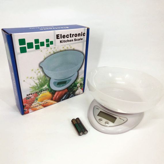 Весы кухонные обычные B05A, Кухонный вес кухонный вес на аккумуляторе, Весы для кухни с обнулением XD-77 | Зображення 9