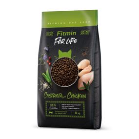 Fitmin cat For Life Castrate Chicken (для стерилізованих з куркою), 1,8 кг