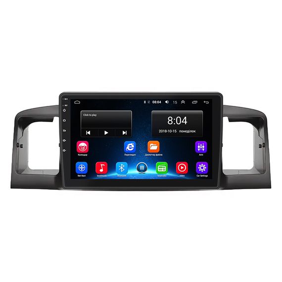 Штатна магнітола Lesko для BYD F3 I 2005-2013