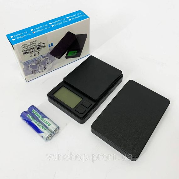 Весы высокой точности 200г, Цифровые электронные ювелирные весы компактные золото UI-14 | Зображення 6