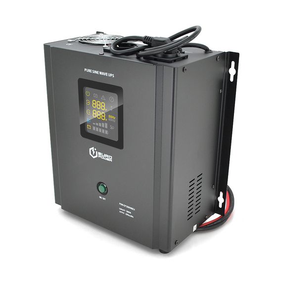 ИБП с правильной синусоидой Europower PSW-EP2000WM24 (Потяжность 1400 Вт) 20А, настенный, под наружный АКБ 24В, Q1