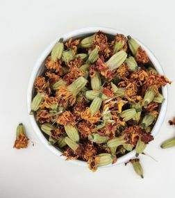 Чорнобривці червоні сушені квітки, 25 г