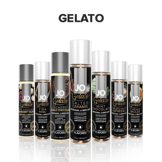 Змазка на водній основі System JO GELATO Salted Caramel (120 мл) без цукру, парабенів та гліколю | Зображення 4