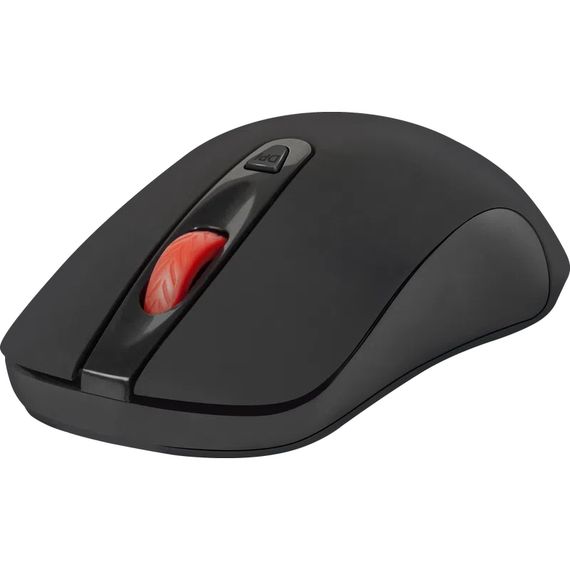 Мишка Defender Nexus MS-195 бездротова, 4 кн. до 1600 dpi, безшумна, чорна | Зображення 5