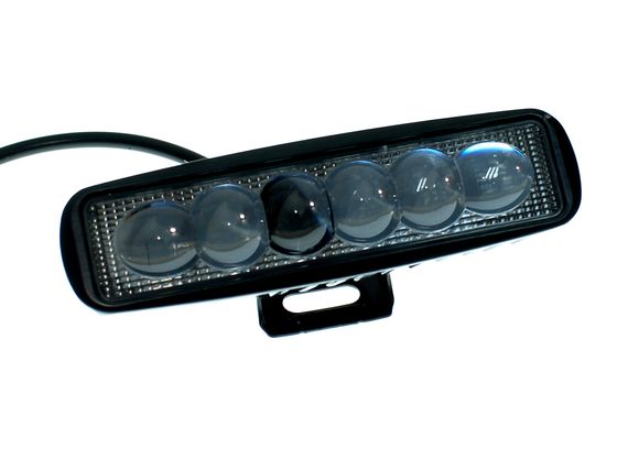 Светодиодная фара AllLight JR-6D-G06-18W 6chip EPISTAR spot линза 9-30V