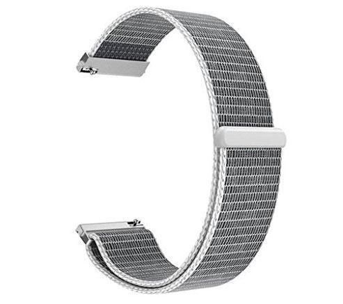 Нейлоновий ремінець для годинника Samsung Galaxy Watch Active (SM-R500) / Active 2 (SM-R820/R830) - White