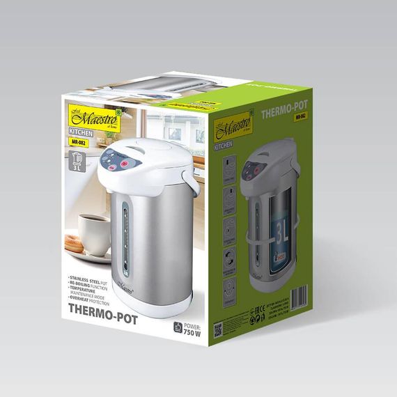 Термопот Maestro MR-082, 3 л, 750 Вт, з підтриманням температури | Зображення 7