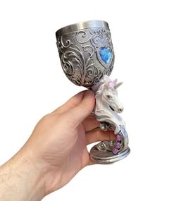 Бокал для вина 3D Единорог