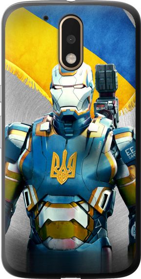 Чехол на Motorola MOTO G4 PLUS Украинский киборг "980u-953-17620"