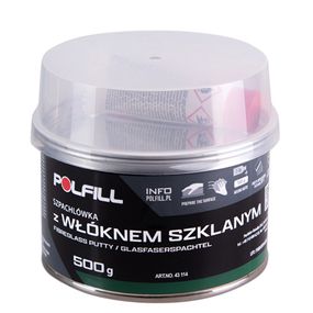Polfill  Шпатлівка зі скловолокном Polfill  з зат. 0,5kg
