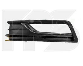 Решетка бампера левая (с отв. + один хром молдинг) VW Passat B8 '15- USA (FPS)