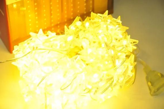 Гірлянда штора зорепад Curtain Lights Shooting Star 60 LED 3х3м  White | Зображення 2