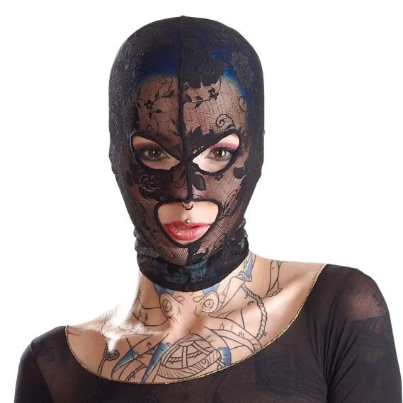 Маска ажурна Bad Kitty Sex Aura | Зображення 1