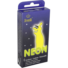 Презервативы Amor Neon, 6 шт sexstyle