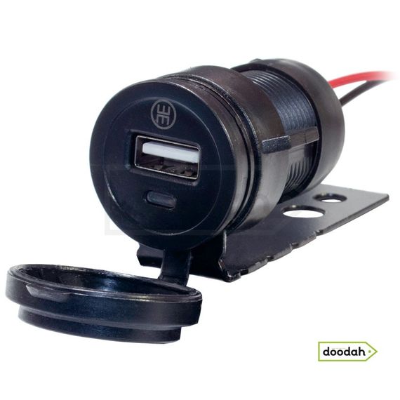 Авто / Мото USB зарядний пристрій - Tirol Sockets 1,5 А - доп порт usb для вашого авто | Зображення 1