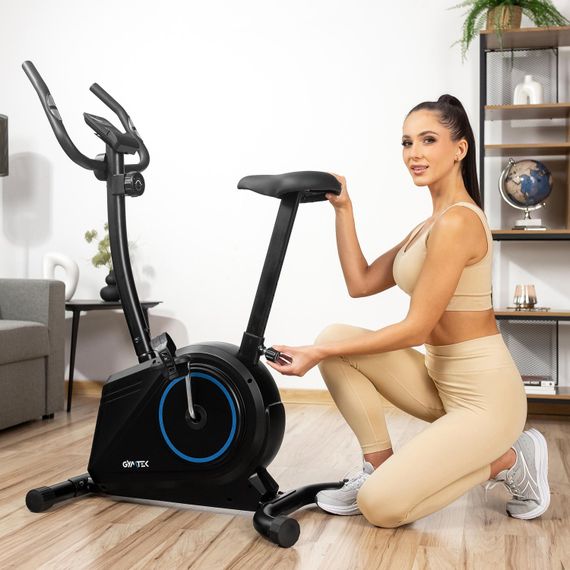 Велотренажер Gymtek XB700 магнитный синий | Зображення 7