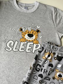 Жіноча піжама тепла COSY з начісом "Baby Leo"