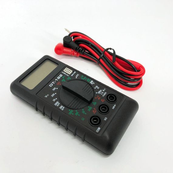Мультиметр с функцией защиты от перегрузки DT-182, Мультиметр для диагностики электропроводки EK-36 | Зображення 1