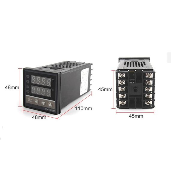 Терморегулятор REX-C100FK02-V*AN DA SSR | Зображення 1