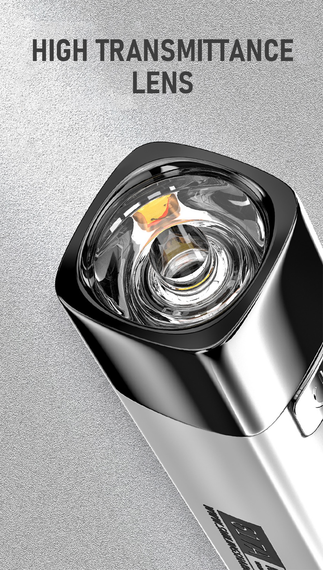 Акумуляторний мініатюрний LED ліхтарик Білий (sv2104) | Зображення 1