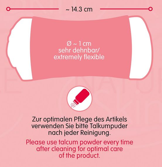 Мастурбатор вагіна і анус - Nature Skin Pussy & Ass Masturbator Sex Aura | Зображення 5