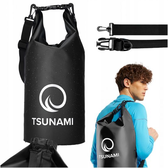 Гермомішок TSUNAMI Dry Pack 10 л водозахисний TS013 (P-5905973400039) | Зображення 3