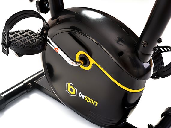 Велотренажер Besport BS-0801 Speed магнітний чорно-жовтий | Зображення 1