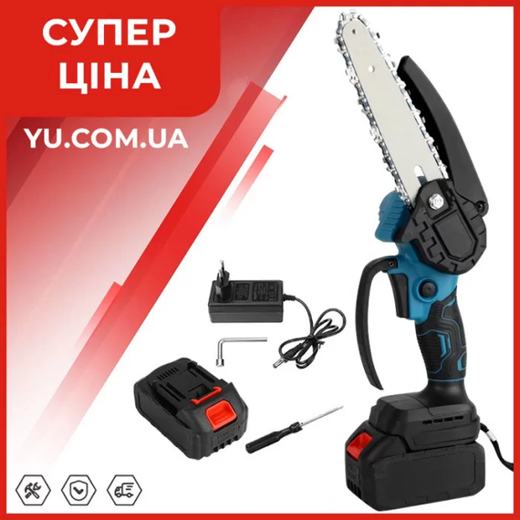 Аккумуляторная цепная пила 24V з кейсом та 2 акумуляторами в комплекті (42899-TL 0600_995) | Зображення 2