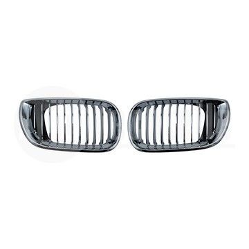 Решетки радиатора компл. BMW 3 E46 02-05 (хром), AutoTechteile, 706 5114, 706 5155