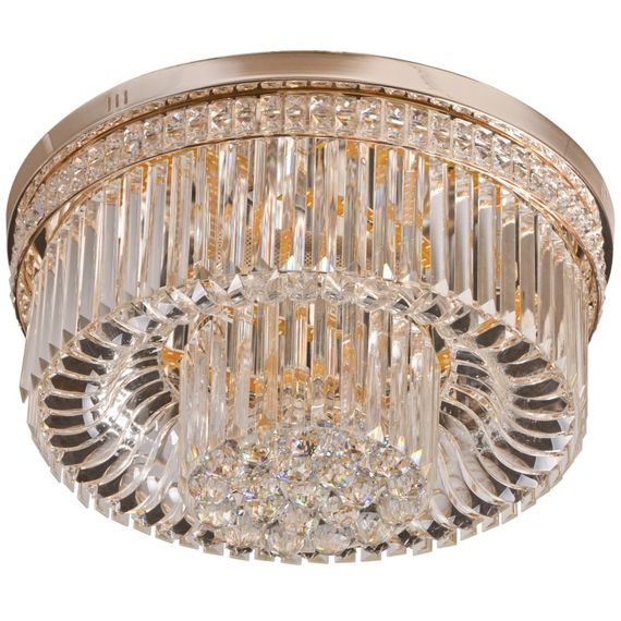 Люстра торт потолочная с подсветкой LED E14 40W G (BCL-638C/4)