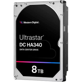 Жесткий диск для сервера WD HDD Server Ultrastar DC HA340 8TB 512e SE, 3.5, 256MB, 7200 RPM, SATA, (WUS721208BLE6L4)