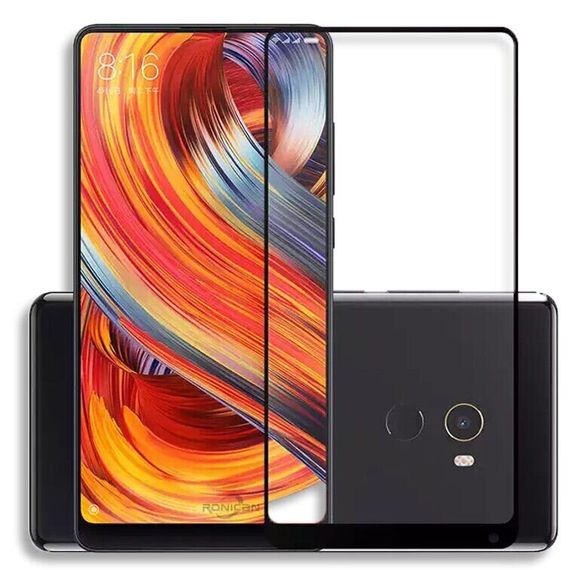 Захисне скло 2.5D на весь екран для Xiaomi Mi Mix 2 / Mix 2S колір Білий | Зображення 2