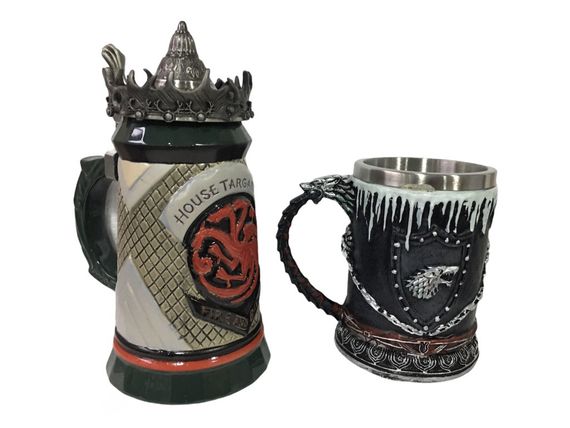 Подарунковий набір Кухоль Game Of Thrones House Targaryen Fire And Blood Гра Престолів і Зима Близко Winter