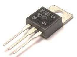 КТ851А транзистор PNP (3А 250 В) (h21е 40-200) 25 W (ТО220)