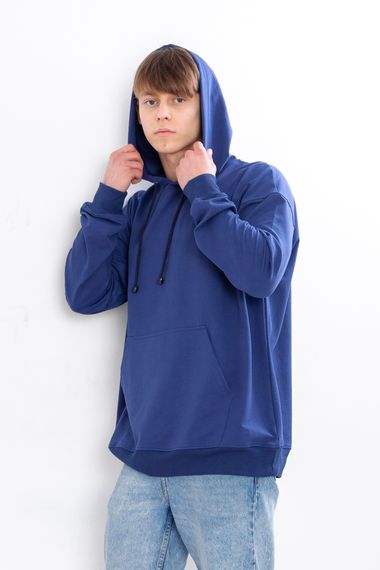 Худі для чоловіків (оверсайз) Носи своє XL/191 Синій (p-13667-153144) | Зображення 1